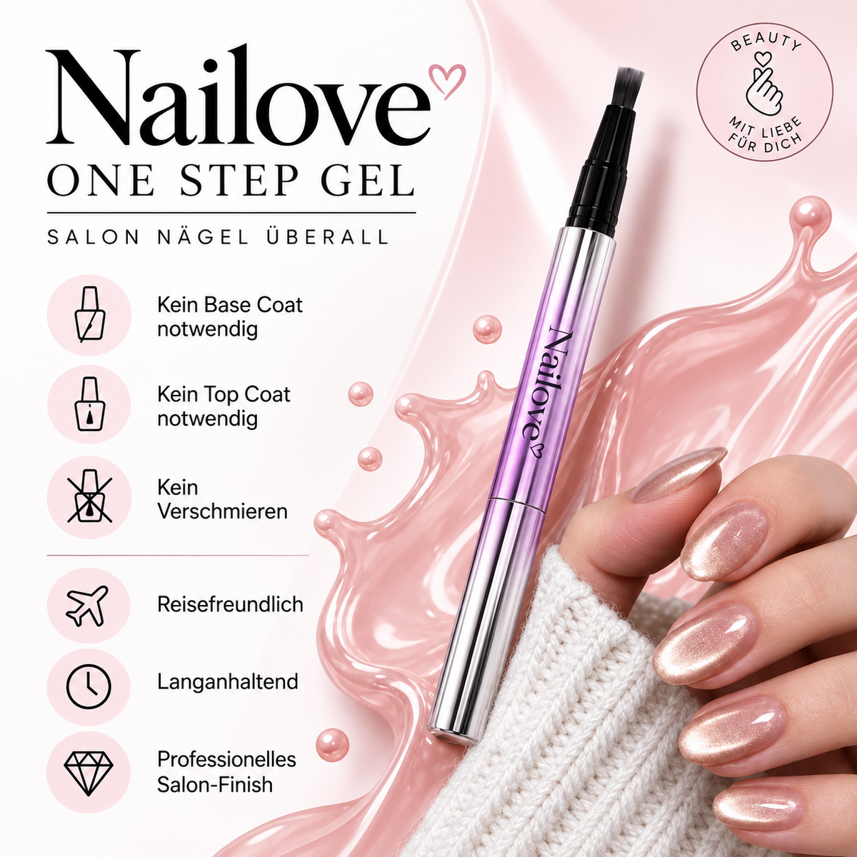 Deine Gel-Maniküre. In einem Stift.